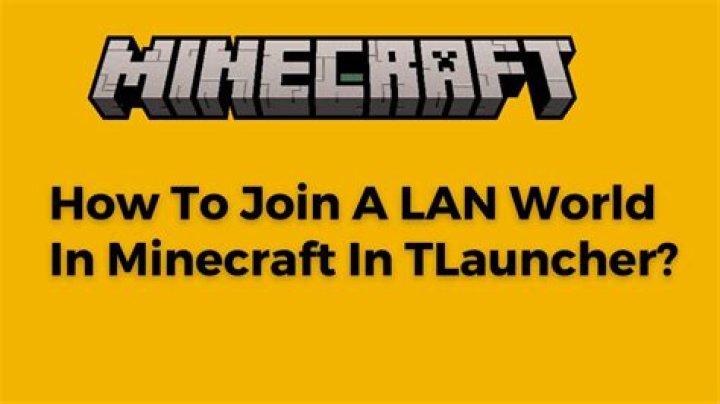 Minecraft how to join lan