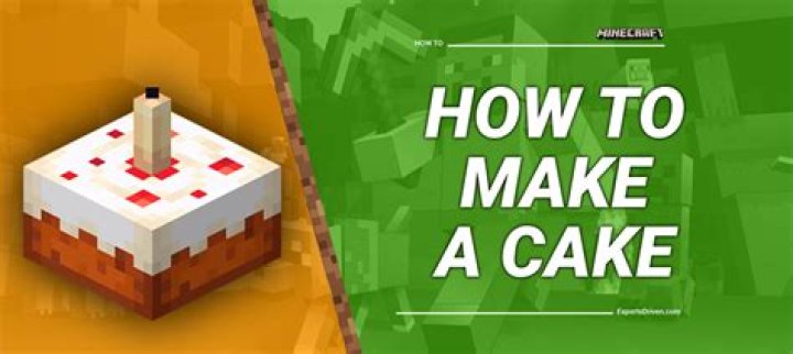 Minecraft how to make a cake