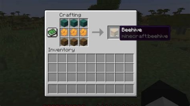 Minecraft how to make beehive