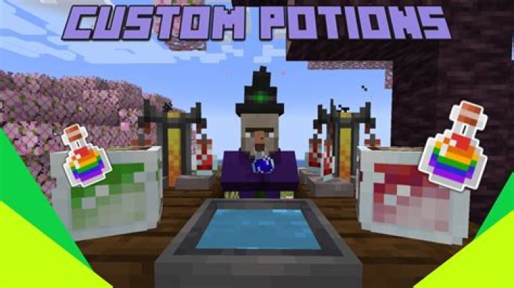 Minecraft how to make custom potions