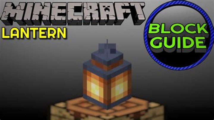 Minecraft how to make lantern