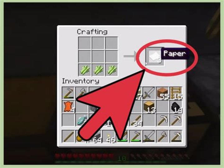 Minecraft how to make paper