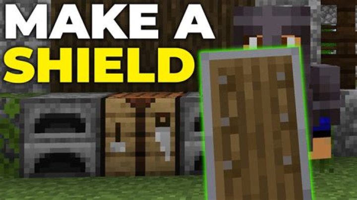 Minecraft how to make shields