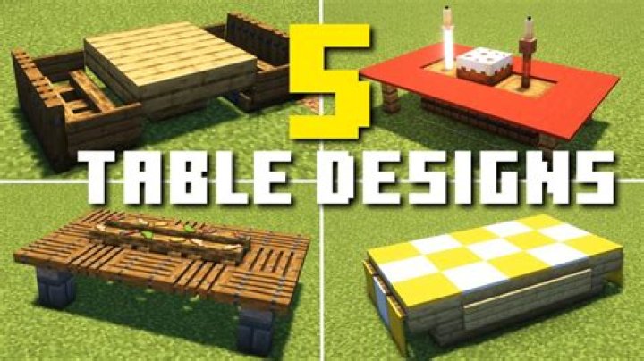 Minecraft how to make table