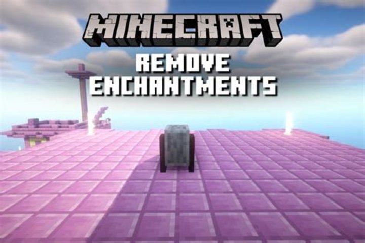 Minecraft how to reset enchantments