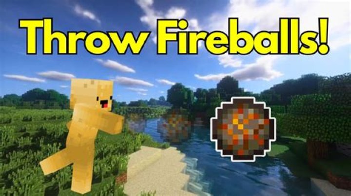 Minecraft how to summon fireballs