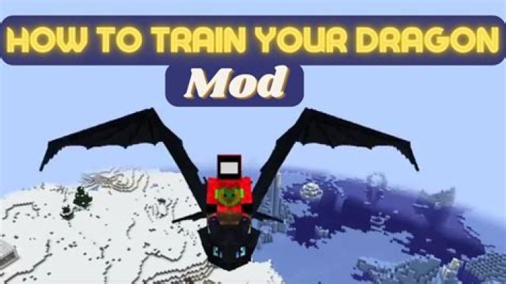 Minecraft how to train your dragon mod 1.12.2