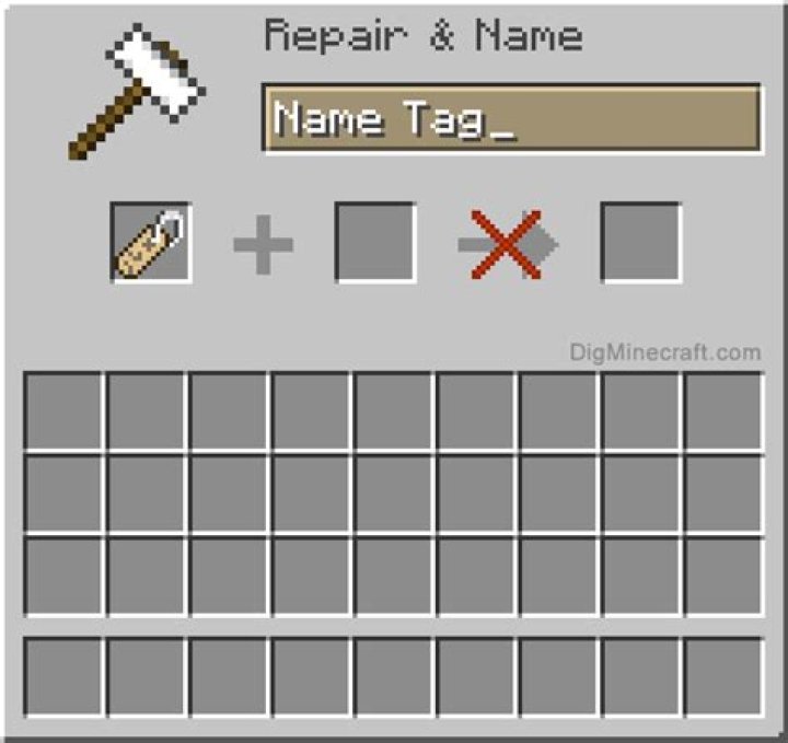 Minecraft how to use nametag