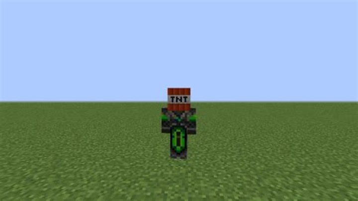 Minecraft how to wear blocks