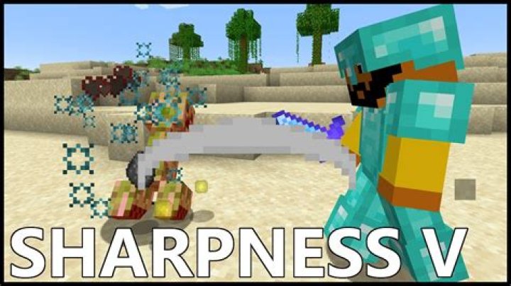 Minecraft what does sharpness do