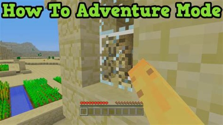 Minecraft what is adventure mode