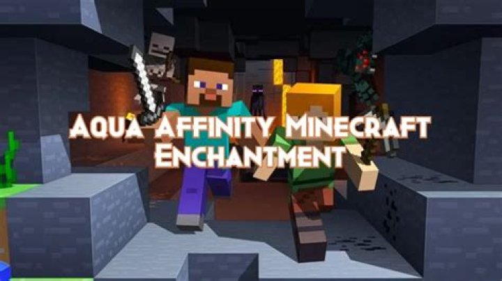 Minecraft what is aqua affinity