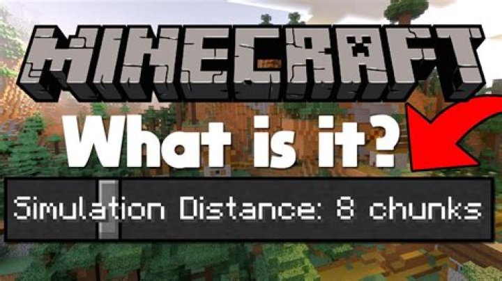 Minecraft what is simulation distance