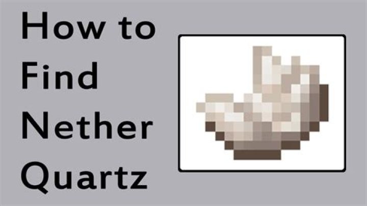 Minecraft where to find quartz