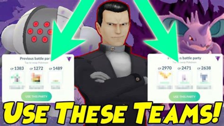 Pokemon go how to beat giovanni april 2021