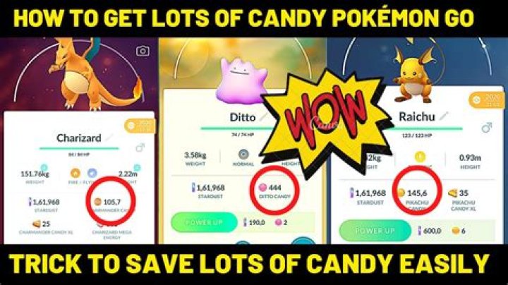 Pokemon go how to get candy fast