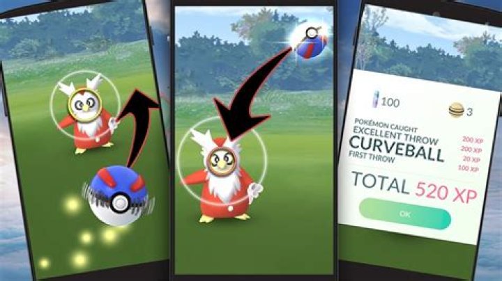 Pokemon go how to make nice throws