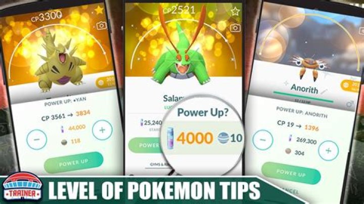 Pokemon go what level is my pokemon
