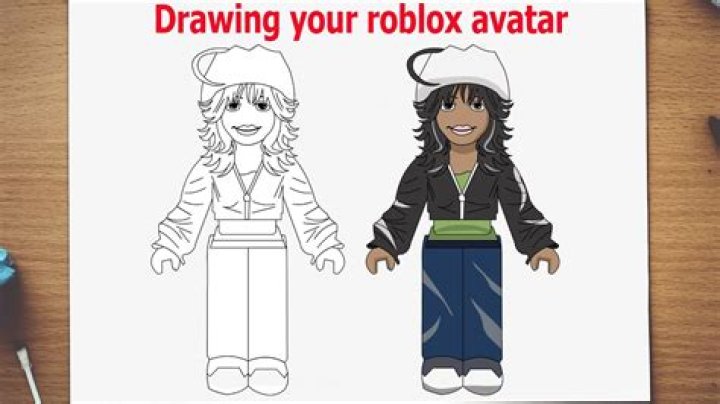 Roblox avatar how to draw roblox characters