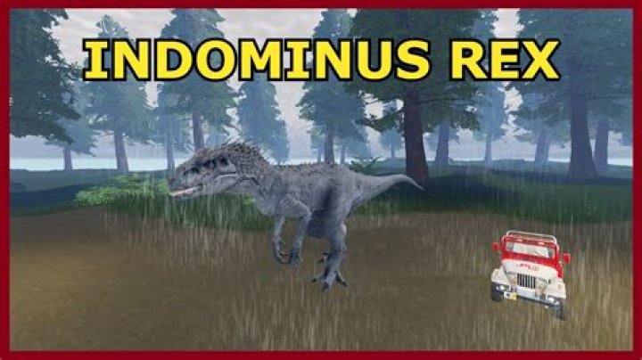 Roblox dinosaur simulator how to get indominus rex