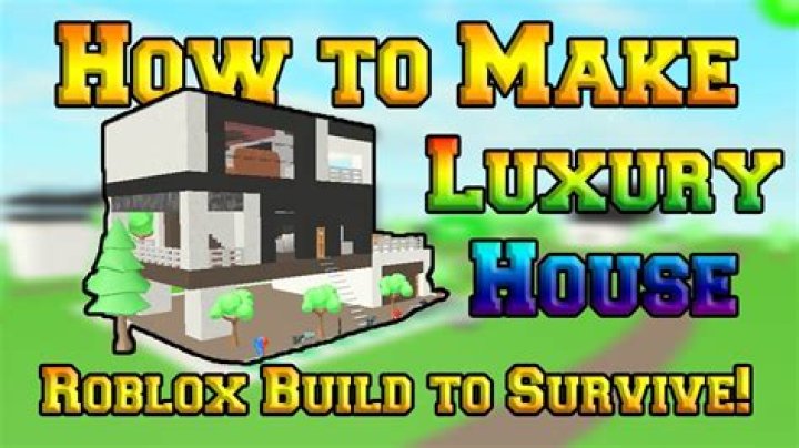 Roblox how to build a house