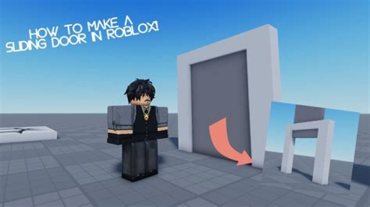 Roblox how to make a sliding door