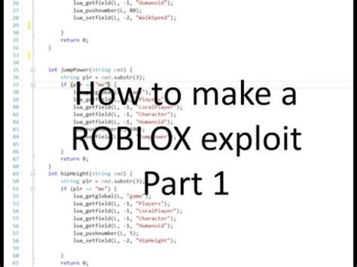Roblox how to make an exploit