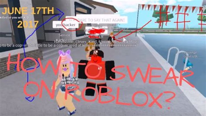 Roblox how to swear