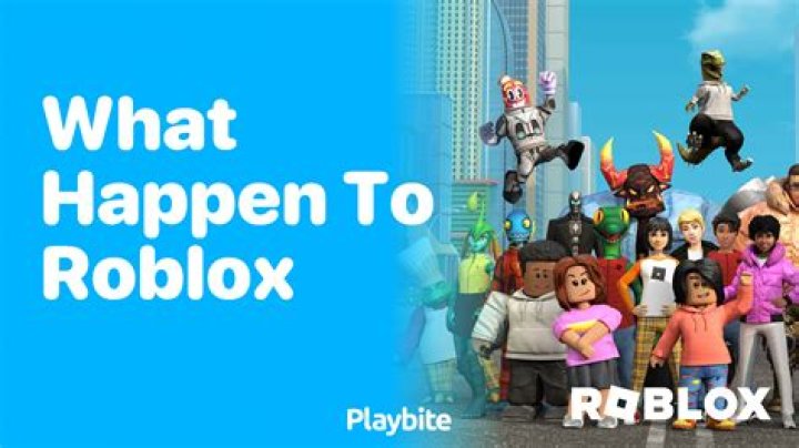 Roblox what happened