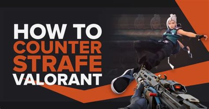 Valorant how to counter strafe