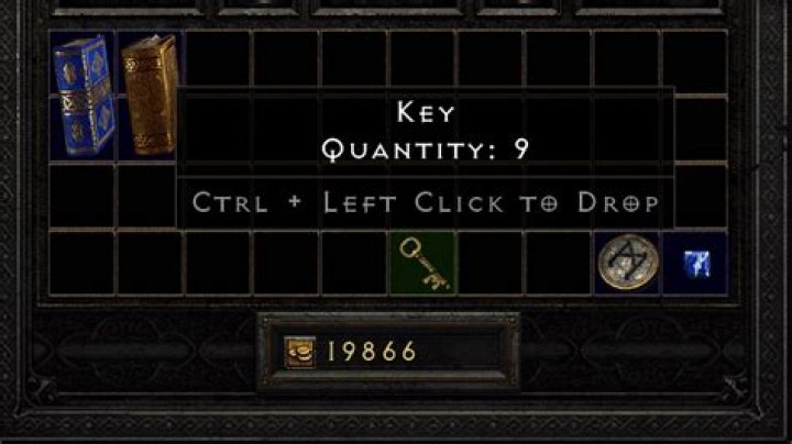 What are keys used for in diablo 2