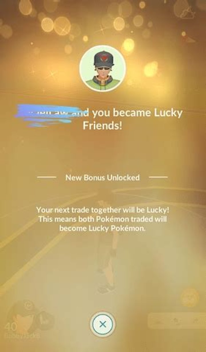 What are lucky friends pokemon go