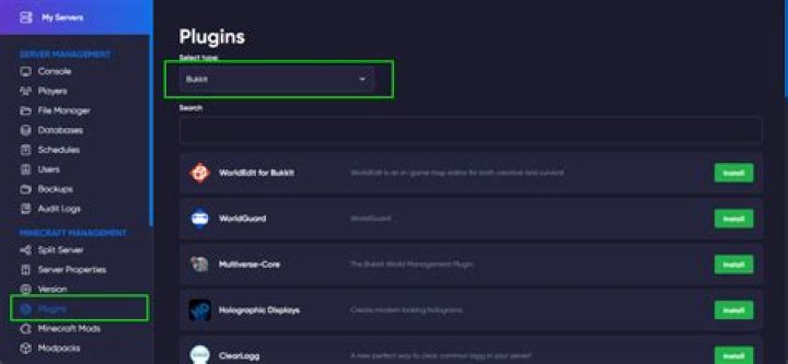 What are plugins in minecraft