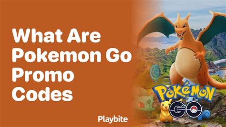 What are pokemon go promo codes
