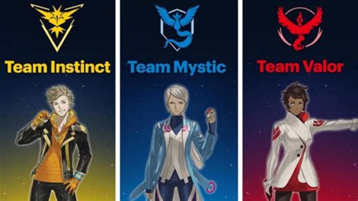 What are the different teams in pokemon go