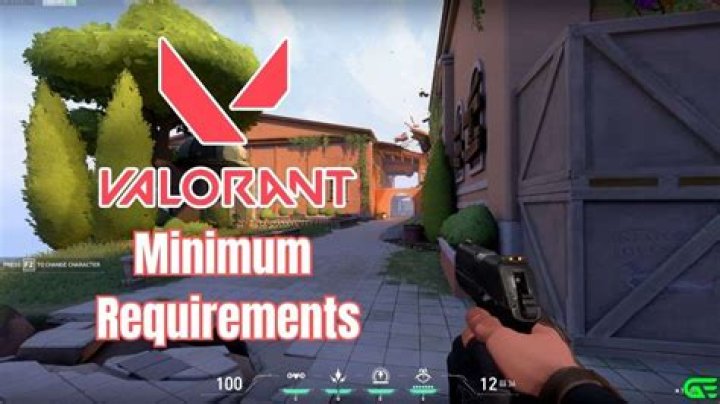 What are the minimum requirements for valorant