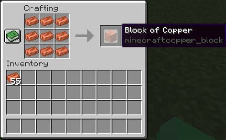 What can i make with copper in minecraft
