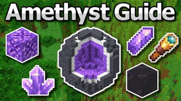 What can you do with amethyst in minecraft