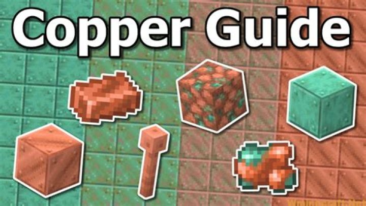 What can you use copper for in minecraft