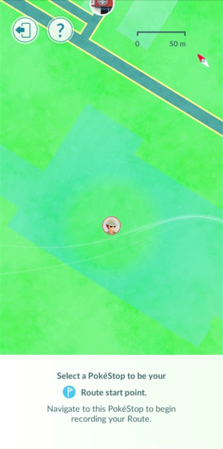 What do the footprints in pokemon go mean