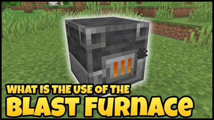 What does a blast furnace do in minecraft