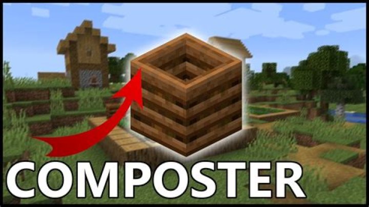 What does a minecraft composter do