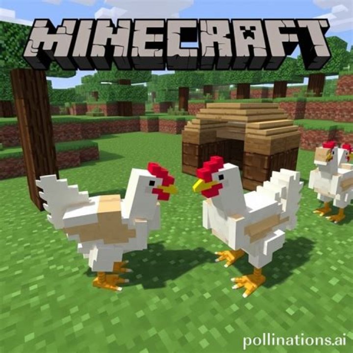 What does chickens eat in minecraft