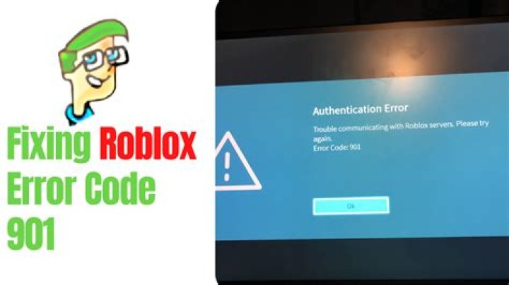 What does error code 901 mean in roblox