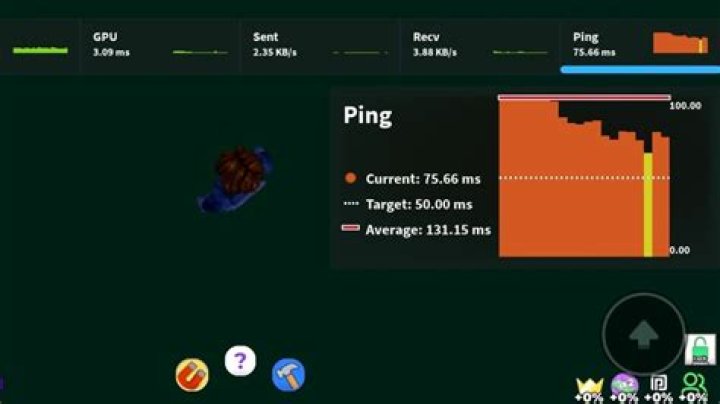 What does ping mean in roblox