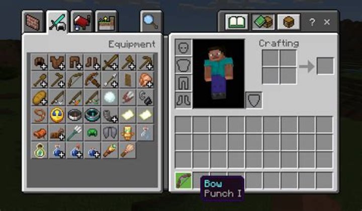 What does punch do in minecraft