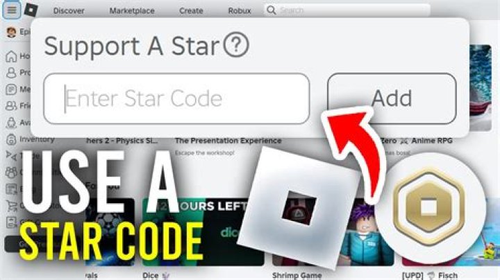 What does roblox star code do