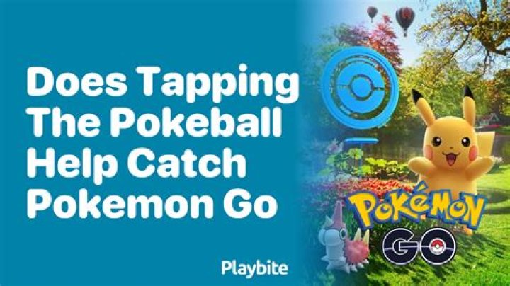 What does tapping do in pokemon go