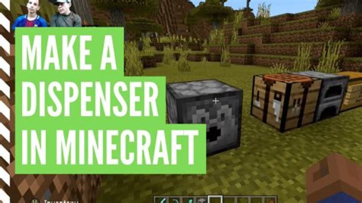 What is a dispenser in minecraft