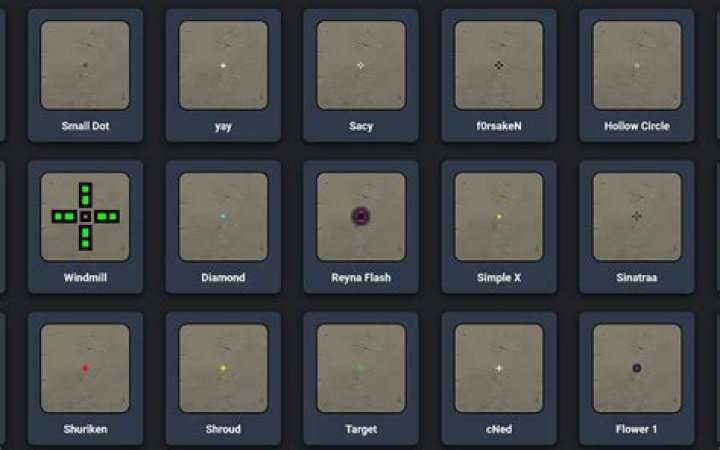 What is a good crosshair for valorant